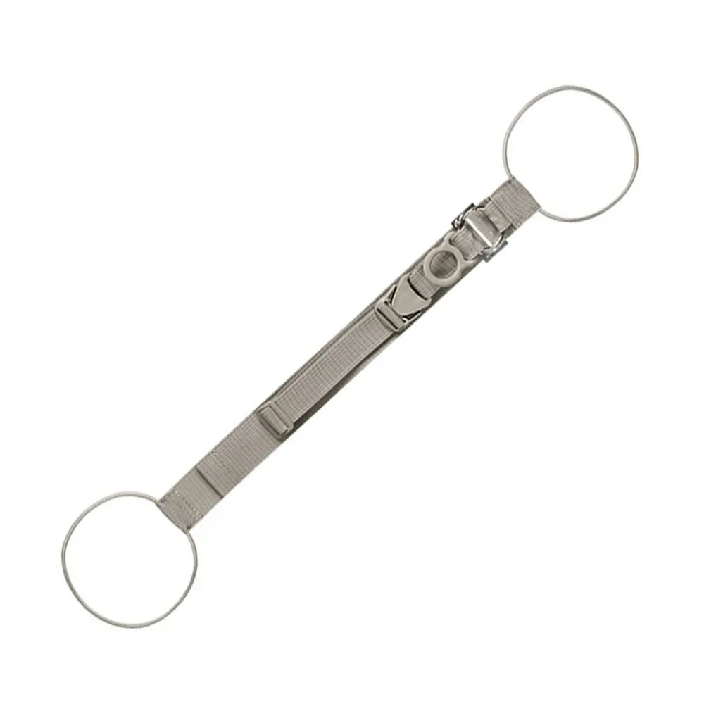sangle de bagage réglable en nylon avec boucle de verrouillage anti-perte, ceinture de fixation multifonctionnelle pour bagages