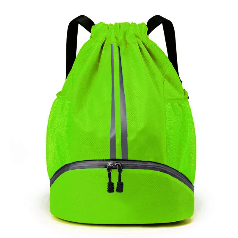 grand sac à dos oxford étanche pour dehors en plein air, football, basket-ball, gym, natation, chaussures de camping, pour homme et femme