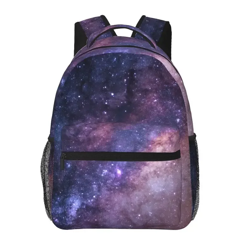 sac à dos blue galaxy starry stars pour adolescents, sac à dos pour filles et garçons, sac de voyage pour ordinateur portable, espace, lycée