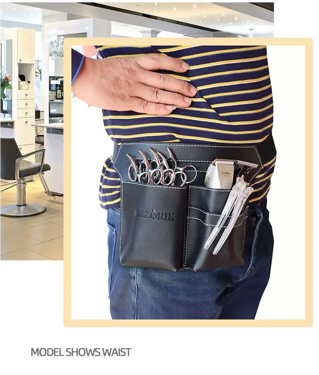 kit de barbier, sac de taille pour coiffeur, sac de rangement pour ciseaux, sac de taille pour outils de cheveux, sac en pu, vente en gros, sac personnalisé pour ciseaux de cheveux