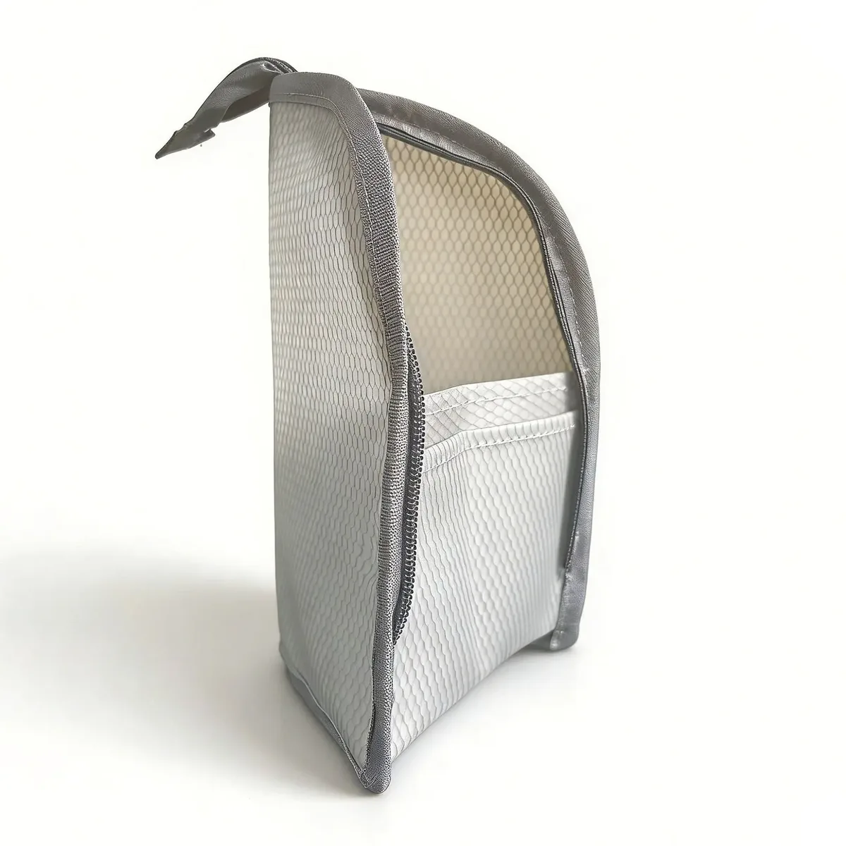 sac de toilette en maille eva, sac de rangement portable pour cosmétiques de voyage, sac à fermeture éclair en maille transparente pour femmes 여행용 파우치