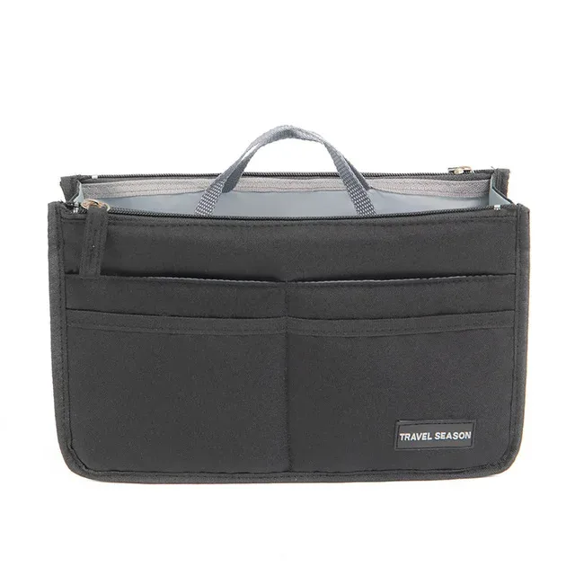 insérer sac organisateur maquillage sac à main organisateur voyage sac à main intérieur portable sacs à cosmétiques femmes fourre-tout adapté diverses marques sacs