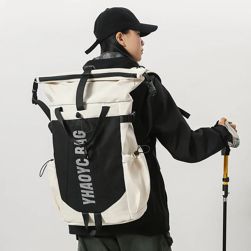 sac à dos de grande capacité pour l'extérieur, léger et multifonctionnel, sac à dos de voyage et de trajet pour les couples