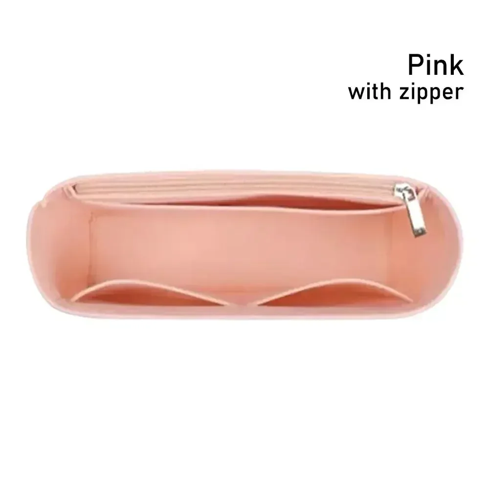 sac de doublure multi-poches, insertion de sac à main en feutre, mini sac de rangement, évalué pour longchamp