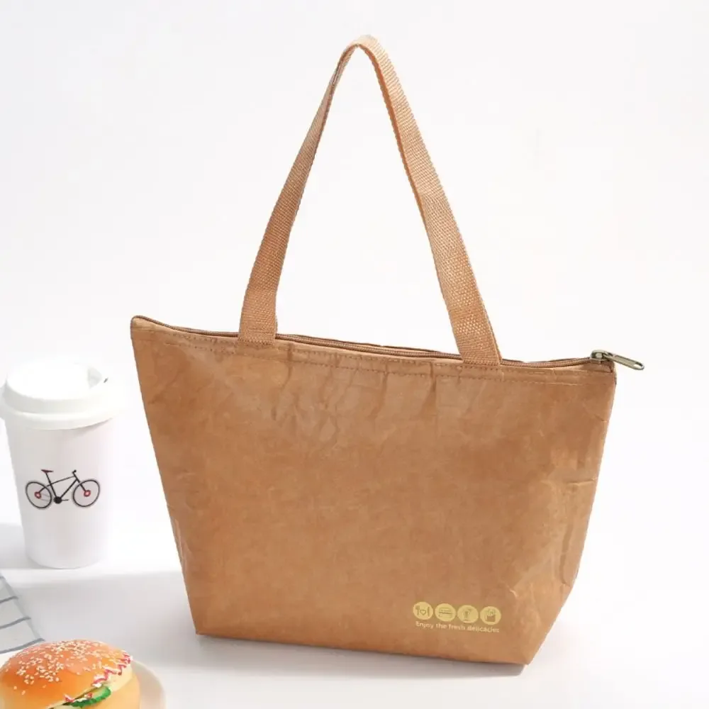 organisateur de petit déjeuner, glacière étanche, boîte à déjeuner, sac à déjeuner étanche, sacs à main alimentaires, sacs en papier kraft, fourre-tout en toile