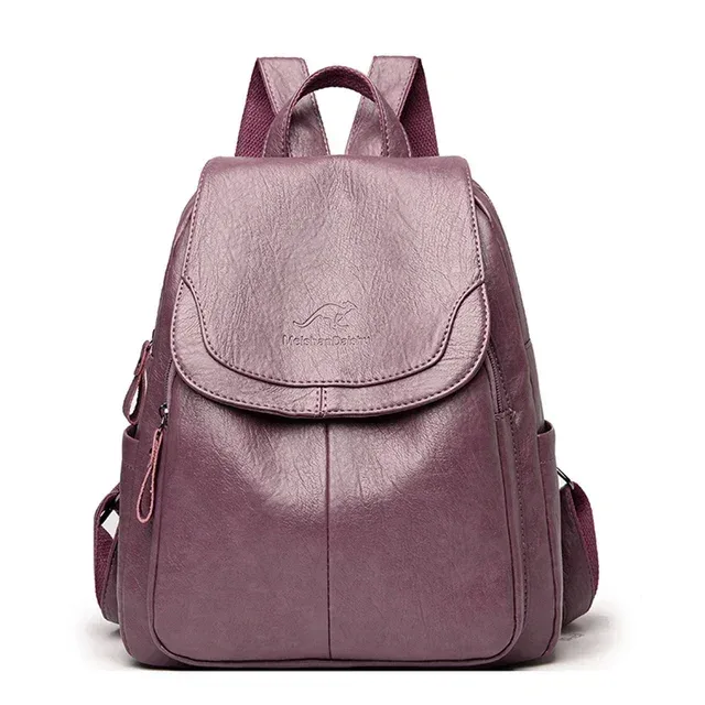 sac à dos en cuir véritable pour femme, sac à dos pour femme, sacs d'école pour adolescentes, mode initiée, 2024