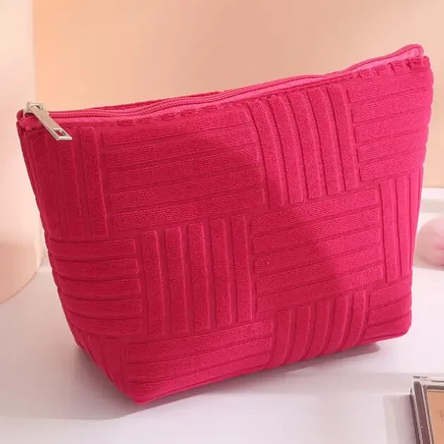 sac de maquillage en forme de seau, grande capacité, portable, pour voyage et maison, sac de rangement pour cosmétiques