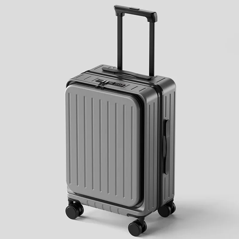 nouvelle valise ouverte avant cabane boîtier de chariot 20/24/26 pouces cadre de haute qualité valise de grande capacité étui de voyage pour hommes et femmes