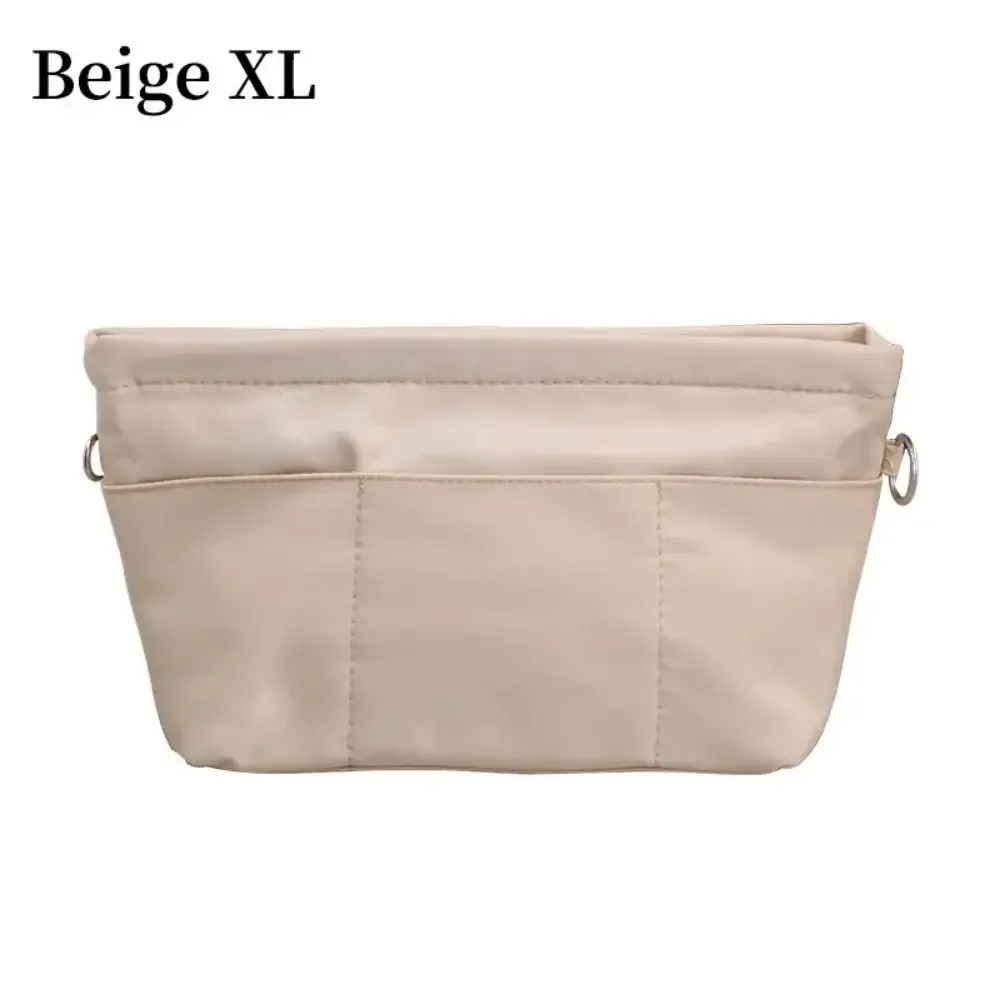 pochette à cosmétiques en feutre, 1 pièce, sac de rangement portable, durable, doublure multi-poches avec fermeture éclair