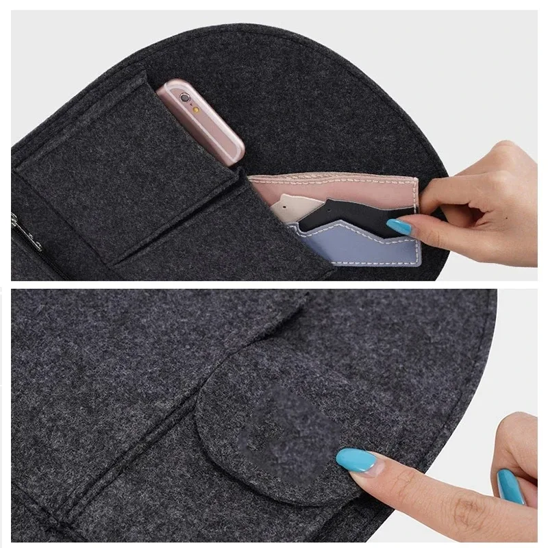 doublure intérieure en feutre, espace de rangement extensible, accessoires de mise à niveau pour sac à dos mcm, sac d'école de voyage, organisateur, poche de doublure de tri