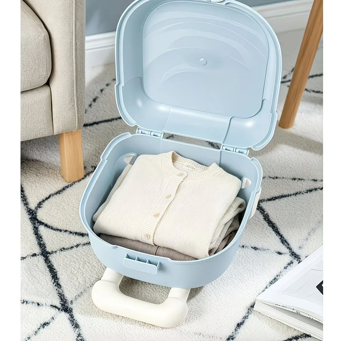 la valise avec poignée télescopique est facile à transporter et convient aux trajets quotidiens, aux voyages et à d'autres occasions.