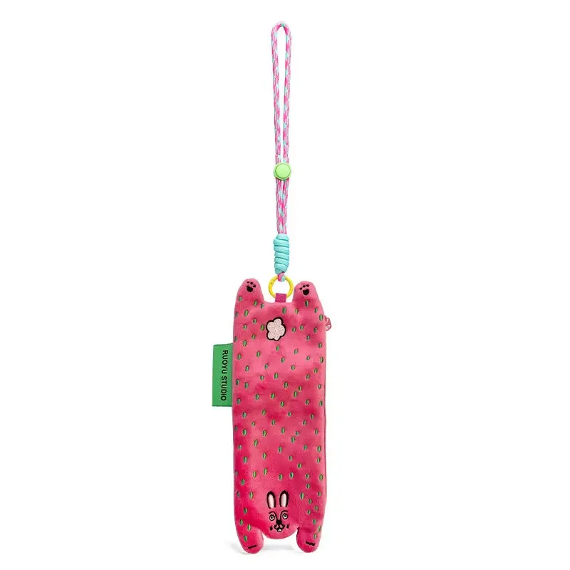 trousse de maquillage originale et mignonne en forme d'animal, trousse à crayons longue et légère, organisateur de soins de la peau et cosmétiques tendance