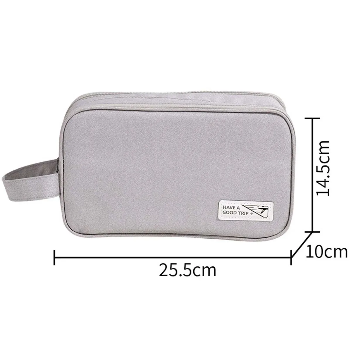 trousse de toilette simple pour voyage d'affaires pour hommes, sac de séparation sec et humide portable, sac de rangement de cosmétiques de voyage de grande capacité, vente en gros