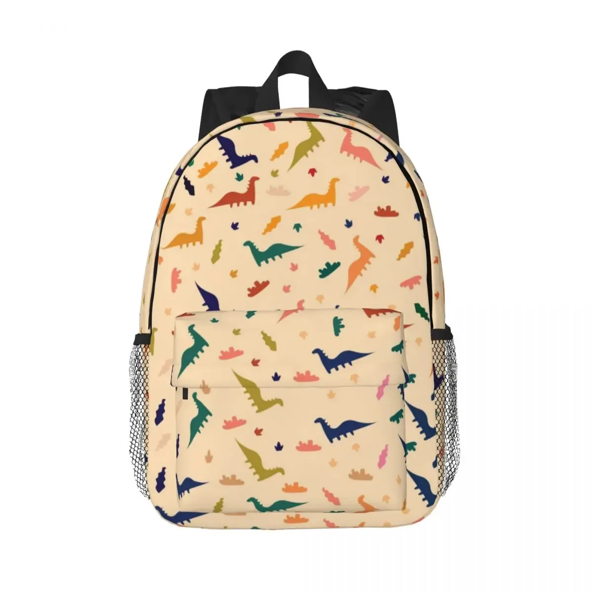 sac à dos de dessin animé drôle de dinosaure pour hommes et femmes, sac à livres de base, sac pour étudiants, sac pour ordinateur portable manga, école