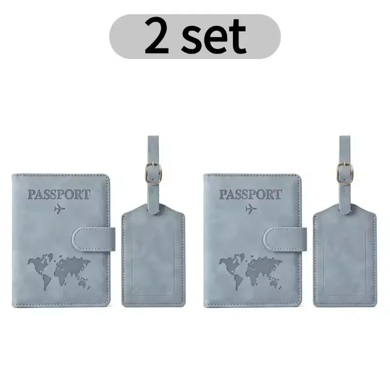 pomelo – meilleur ensemble de porte-passeport étanche avec emplacement pour carte sim, cadeaux de voyage tendance pour la famille et les mariages