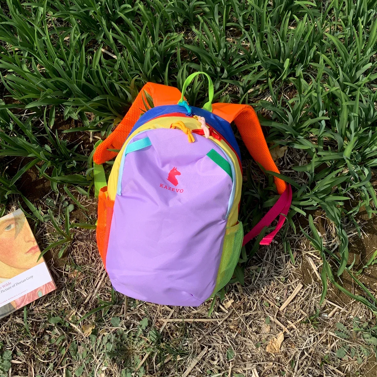 sac à dos tendance style sport dopamine, en nylon, grande capacité, pour randonnée et alpinisme
