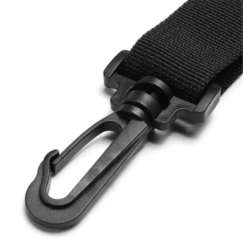accessoires de sac à bretelles longues noires, ceintures réglables, sac à dos d'épaule de remplacement, bande détachable, utilisation chronologique fréquente, sécurité