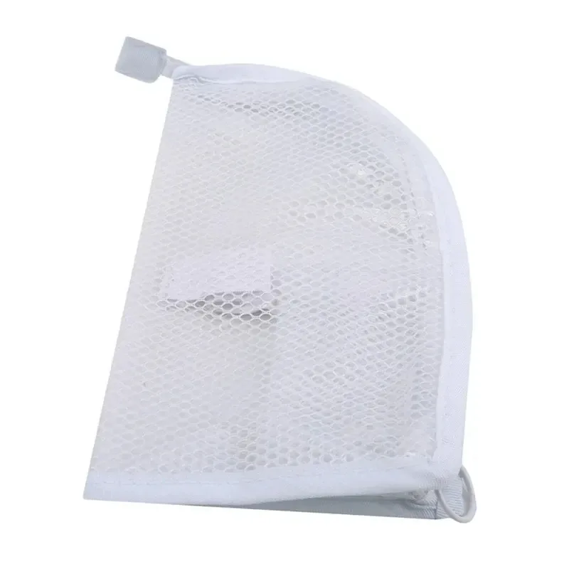 sac à cosmétiques en maille portable, sac de toilette octogonal de grande capacité, sac de rangement pour petits objets, 1 pièce sac de rangement.