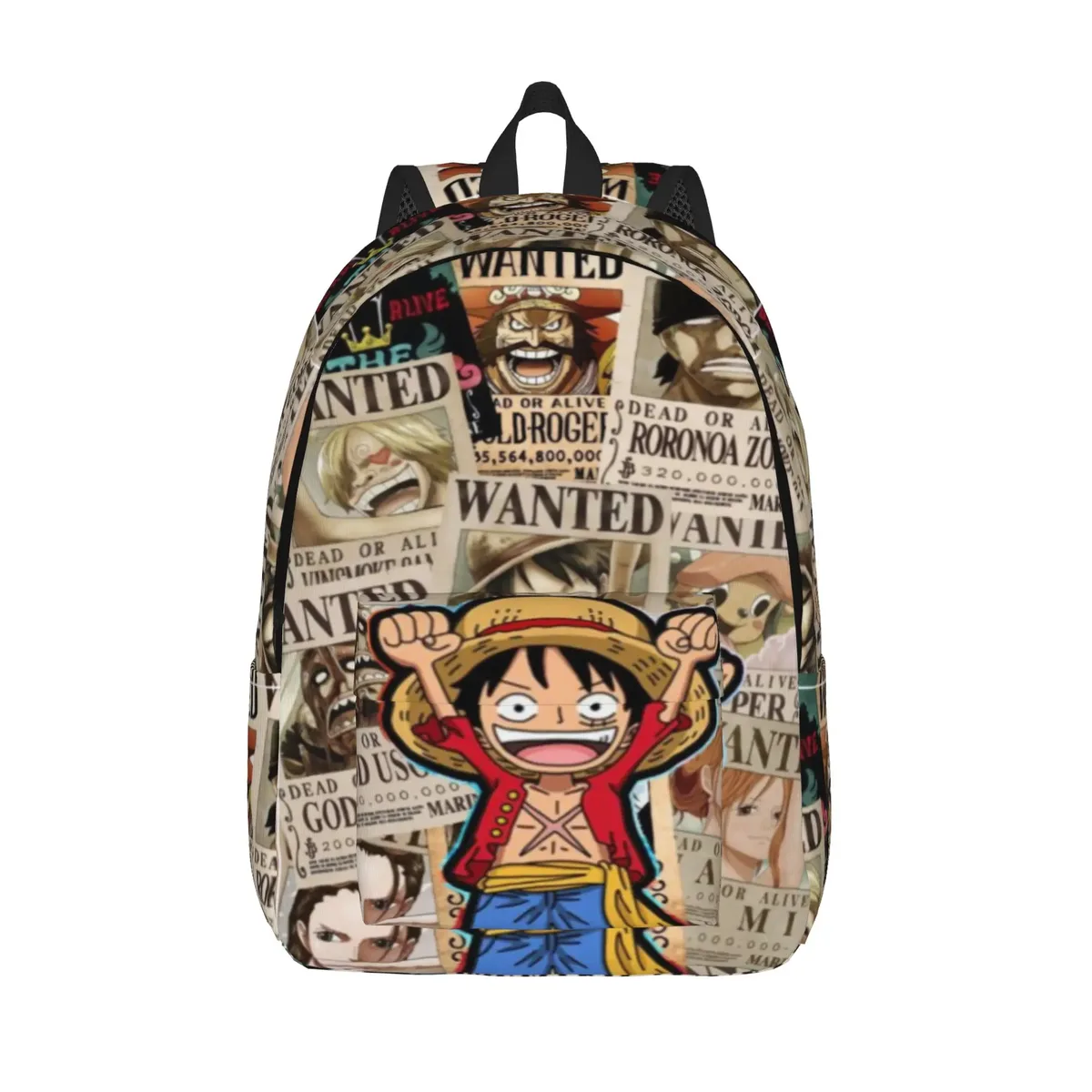 sac à dos luffys o-one-pieces pour hommes, femmes, adolescents, lycéens, randonnée, voyage, sac à bandoulière pour ordinateur portable, cadeau