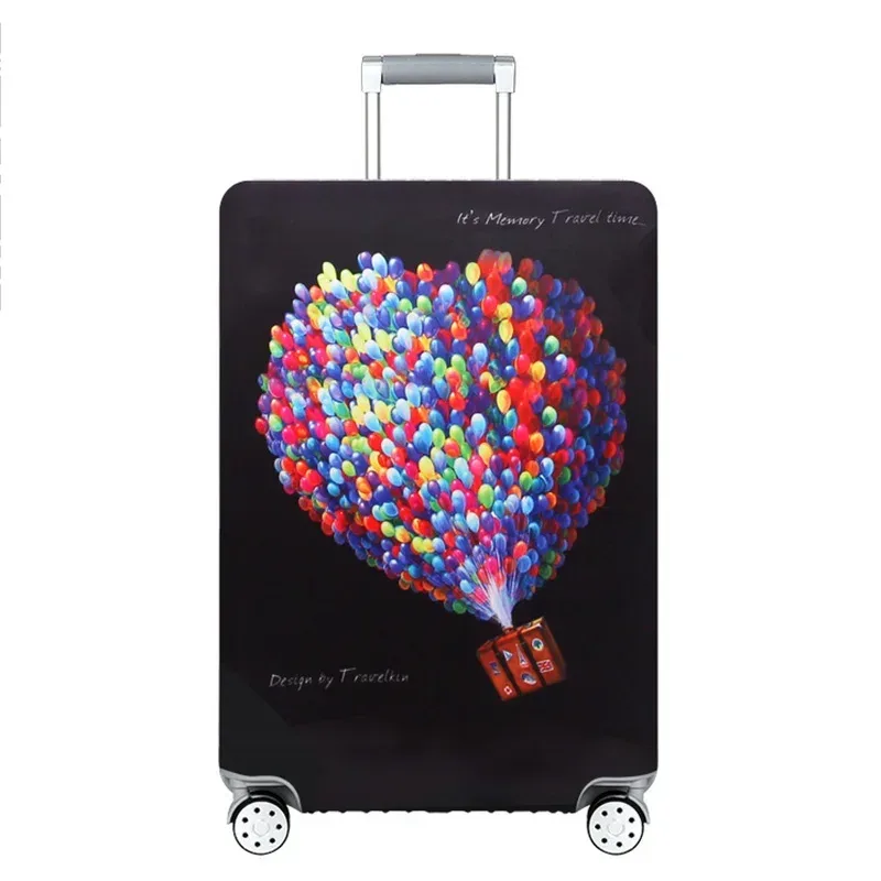 lxhysj housse de bagage élastique housses de protection pour bagages pour 18-32 pouces boîtier de chariot valise housse anti-poussière accessoires de voyage