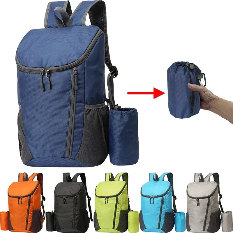 20l day pack portable pliable sac à dos pliant alpinisme sac ultraléger en plein air cyclisme sac à dos voyage randonnée sac à dos