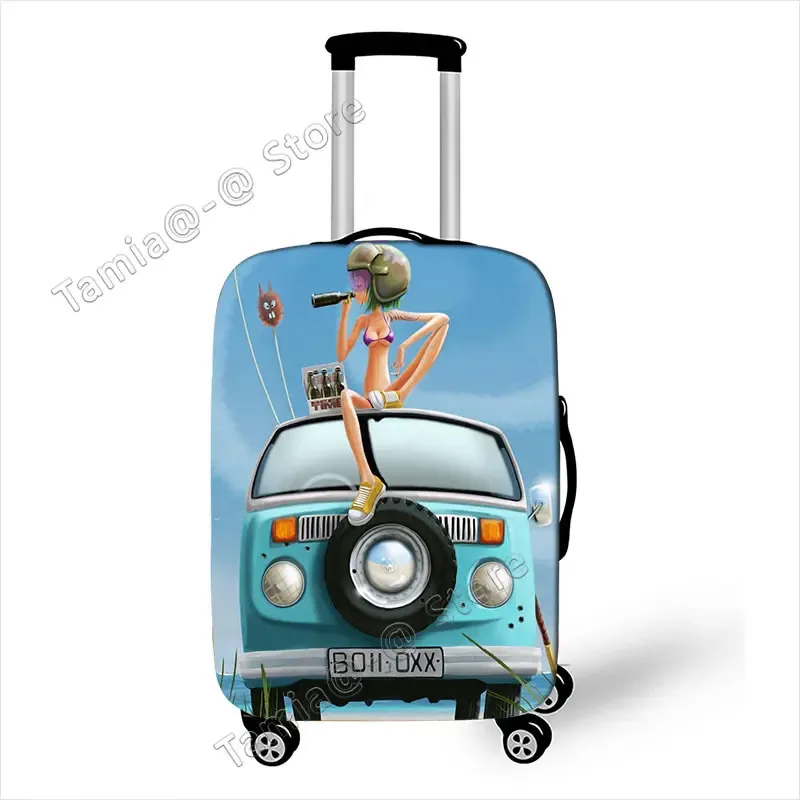 juste de protection élastique pour valise de voyage de voiture, housse anti-poussière, étui à bagages, accessoires de voyage, 18 en effet-32