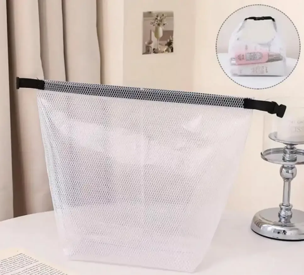 sac de rangement étanche, vêtements de fitness, salle de bain de natation, cordon de serrage de grande capacité, trousse de toilette d'extérieur pour hommes et femmes
