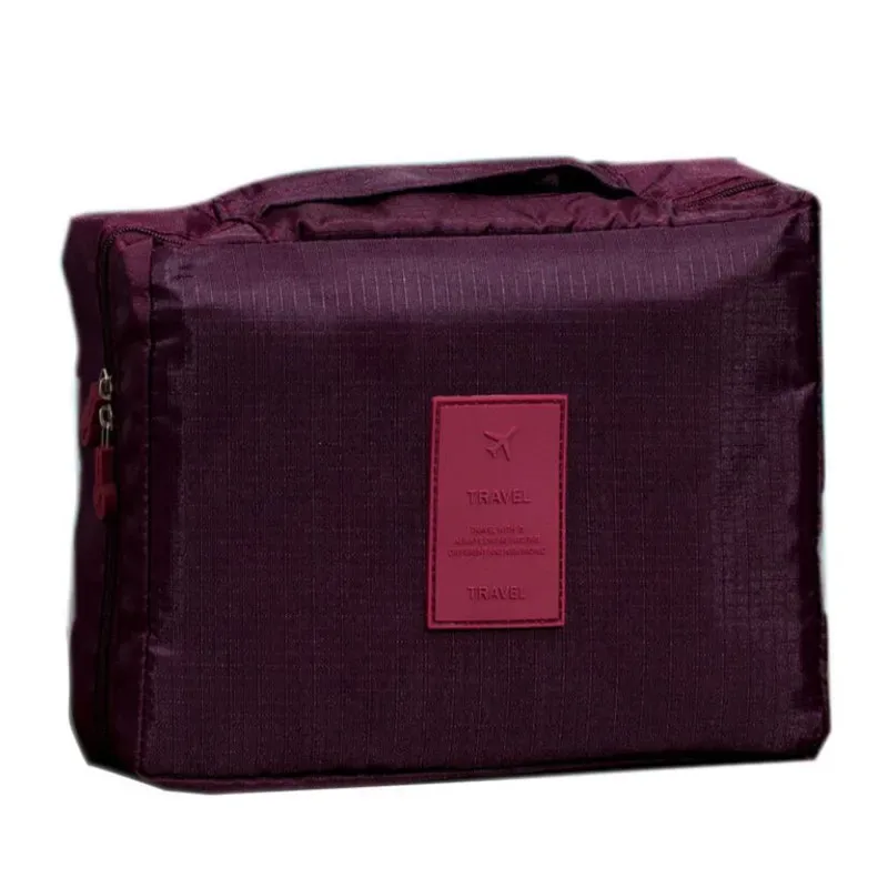 trousse de maquillage extérieure haute capacité pour filles, trousse à cosmétiques pour femmes, trousse de toilette, trousse de rangement étanche pour femmes, trousse de maquillage de beauté