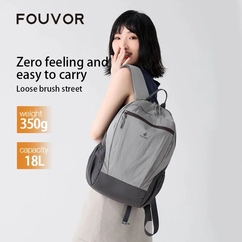 sac à dos de voyage unisexe léger fouvor avec poches latérales élastiques, idéal pour la randonnée en extérieur et l'école, pour hommes et femmes 2026 3068-09