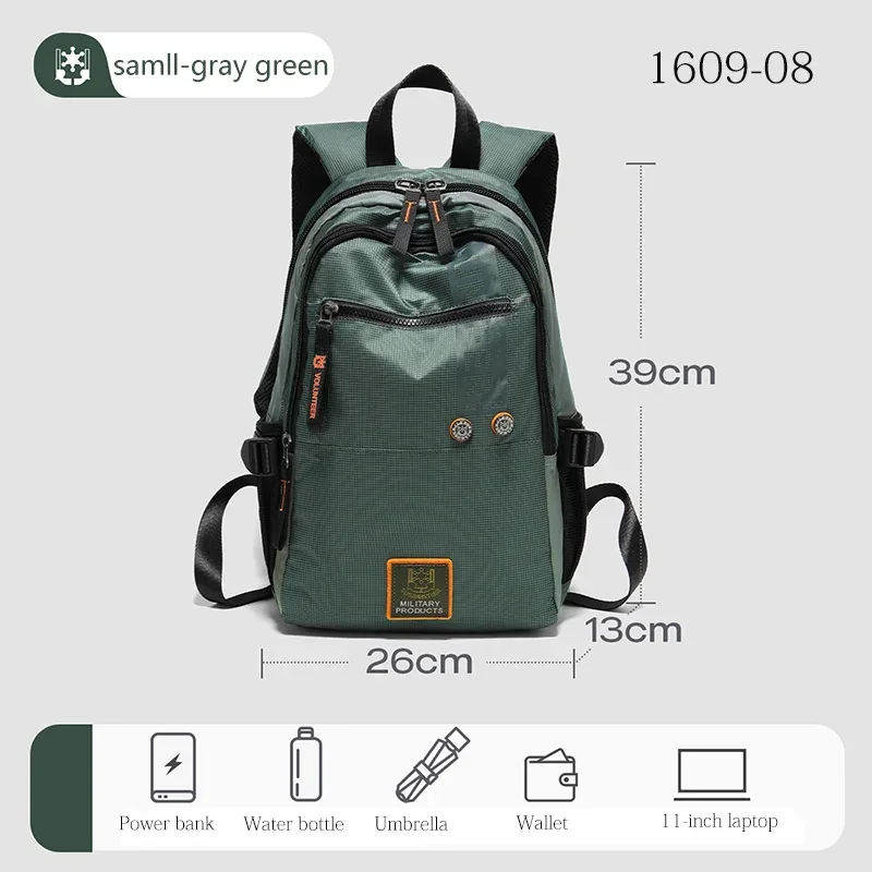 volunteer sac à dos de voyage pour hommes randonnée en plein air escalade camping sac à dos étanche de grande capacité sac à dos pour hommes 1609-08