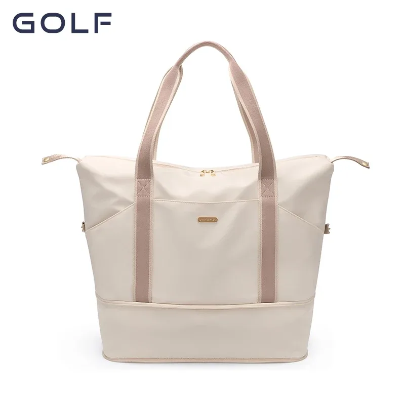 golf sac de voyage extensible pour femme, sac à main de sport décontracté à plusieurs compartiments, sac de sport léger en tissu oxford