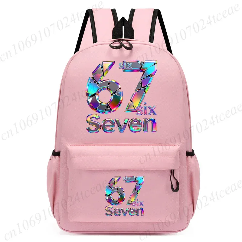 sac à dos d'école pour enfants, sac à dos de maternelle, sac à dos kawaii pour enfants, sac à dos anime six seven 67 meme