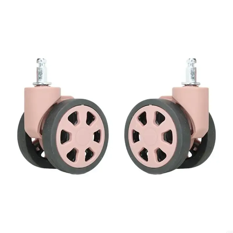 roues remplacement élégantes durables 28 gd 1 paire pour le chariot valise en douceur