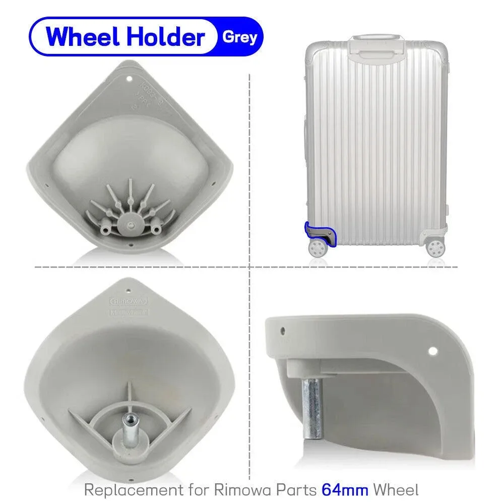 base de remplacement pour valise, pour roues rimowa, base fixe, accessoires de réparation de bagages, support de roue, organisateur de voyage