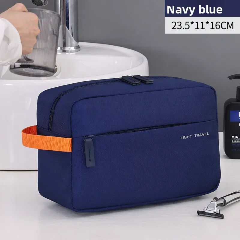 nouvelle trousse de toilette portable, sac de rangement multifonctionnel de grande capacité, trousse de maquillage pour homme, organiseur de cosmétiques, indispensable pour les voyages