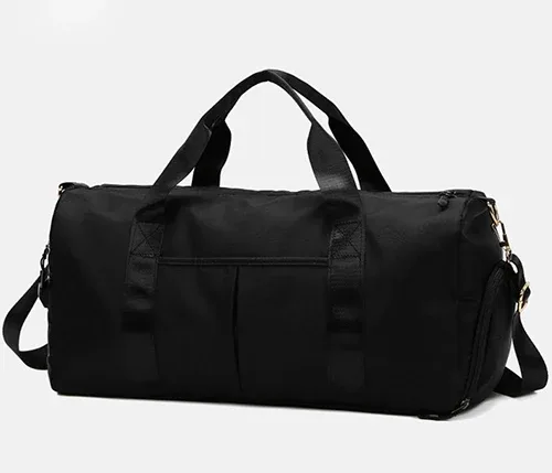sac de sport brodé personnalisé avec poches sèches et compartiment à chaussures, sac de sport de voyage, cadeau pour garçon d'honneur, demoiselle d'honneur