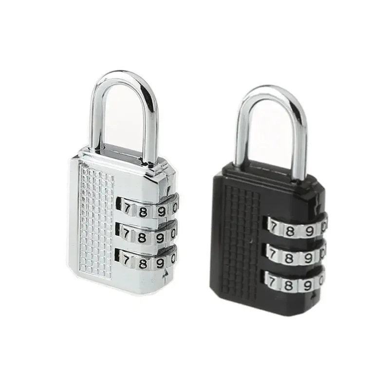 câble de sécurité en acier avec cadenas à combinaison à 3 chiffres, 1 ensemble de cadenas de voyage, câble de sécurité gainé de 1 m à double boucle pour bagages us213