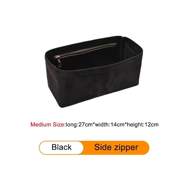 insert organisateur de sac pour h-birkin 25 30 35, sac à main en velours, sac à cosmétiques, support de rangement, sac de modification intérieure, accessoire