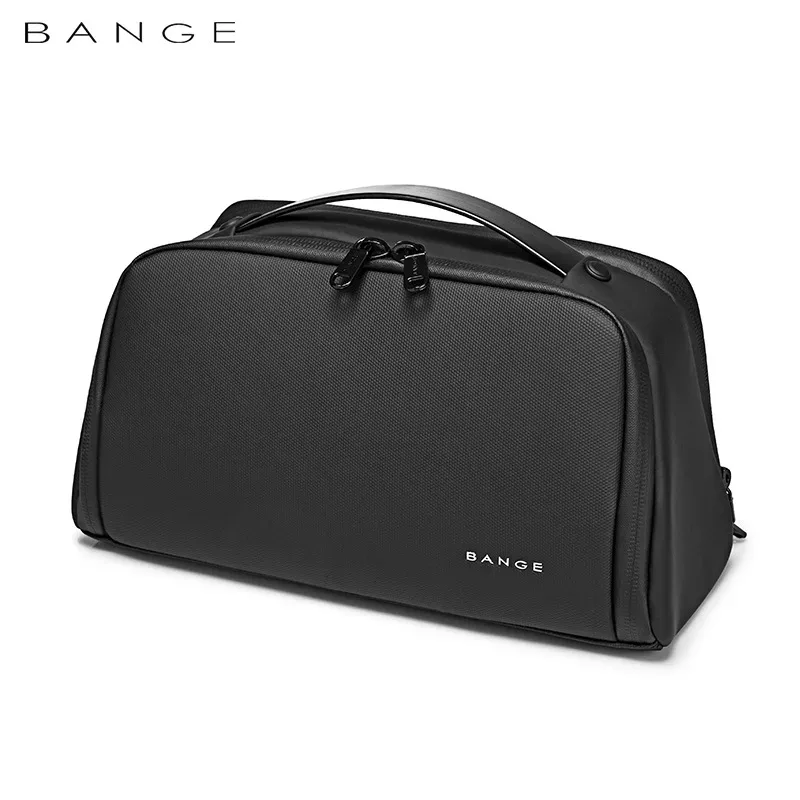 BANGE-Sacs de rangement portables en tissu Oxford pour hommes et femmes, trousses de toilette, sacs à cosmétiques, imperméables, poudres lavantes pour voyage