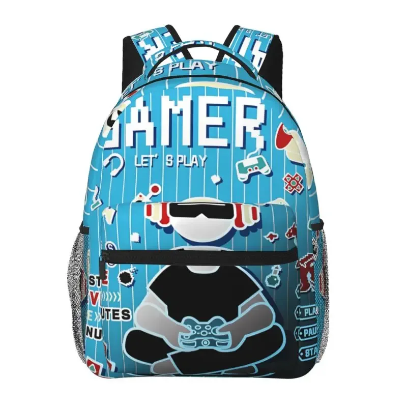 sacs à dos pour manettes de jeu pour garçons/filles, meilleurs cadeaux pour enfants, sacs pour ordinateur portable à dessin animé 2d, cartable pour adolescents, loisirs en plein air