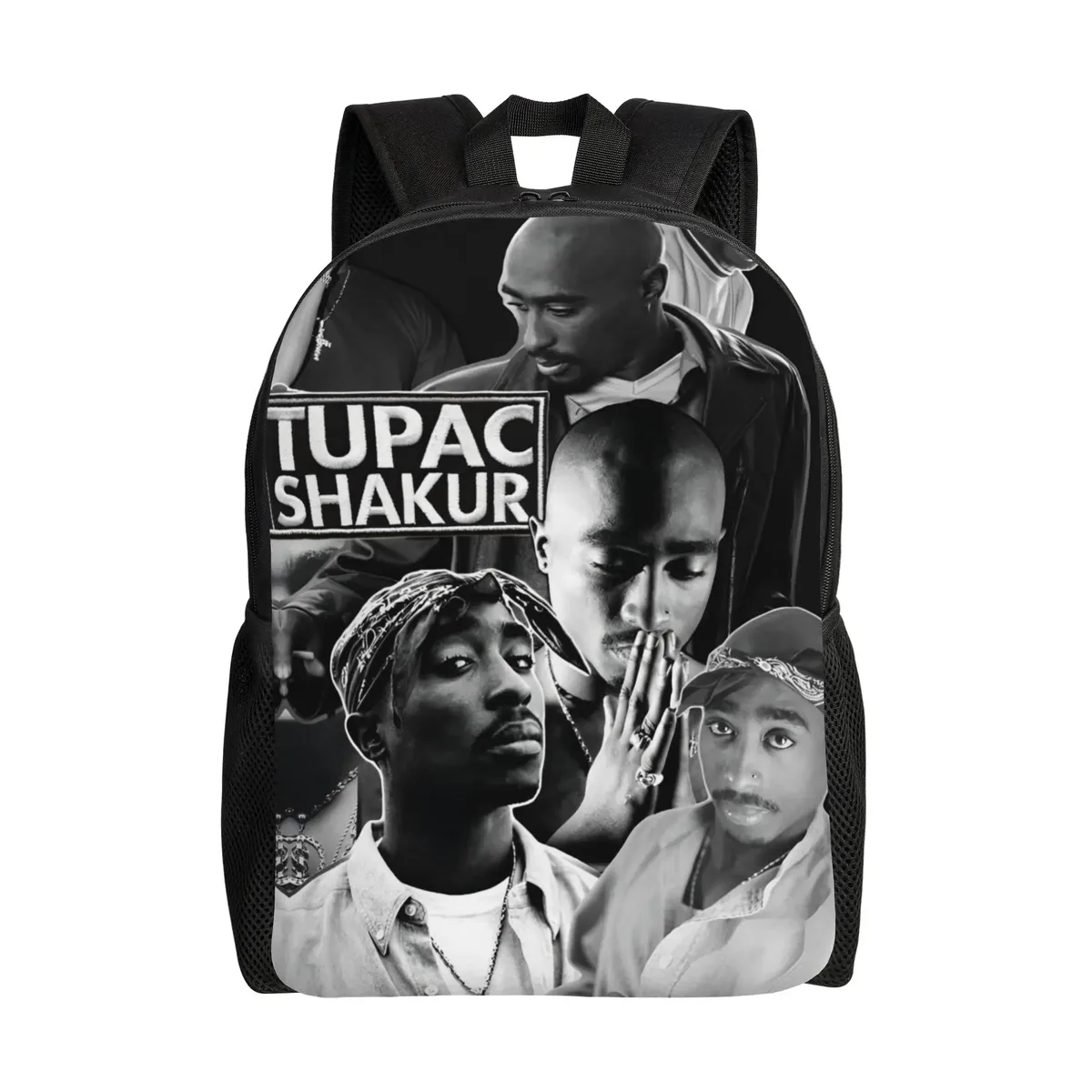 sac à dos populaire du rappeur 2pac pour hommes et femmes, sac à dos cool pour le lycée, la randonnée, les voyages, sac à dos en toile tupac pour l'université, cadeau