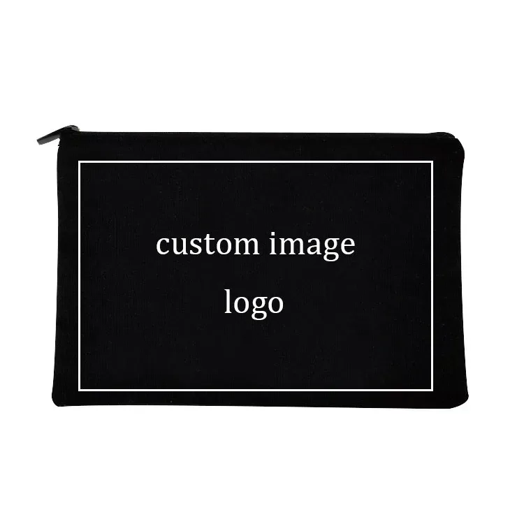 trousse de maquillage personnalisée avec photo, sac de rangement pour femmes, trousse cosmétique à fermeture éclair pour filles, organisateur de maquillage, pochette à monnaie