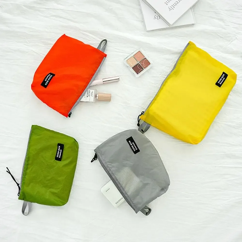 sac de rangement pour bagages recouvert de silicone, sac de rangement de voyage multifonctionnel ultra léger, sac de rangement de voyage haute capacité jaune orange