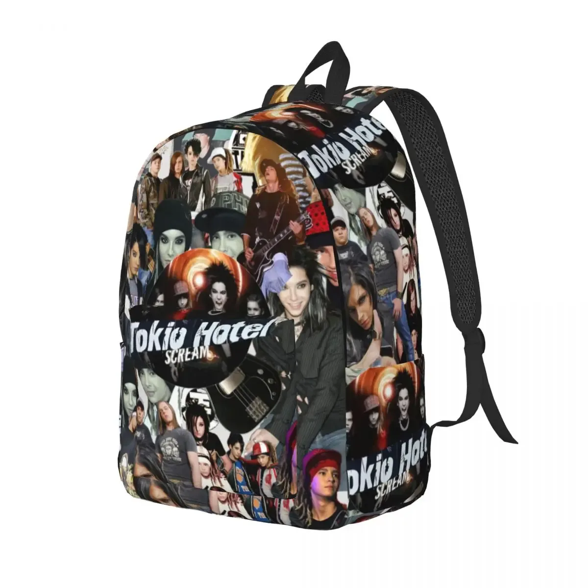 tokio hotel merch tokio hotel logo sac à dos pour hommes femmes mode lycée travail sac à dos rock band collège toile sacs sport