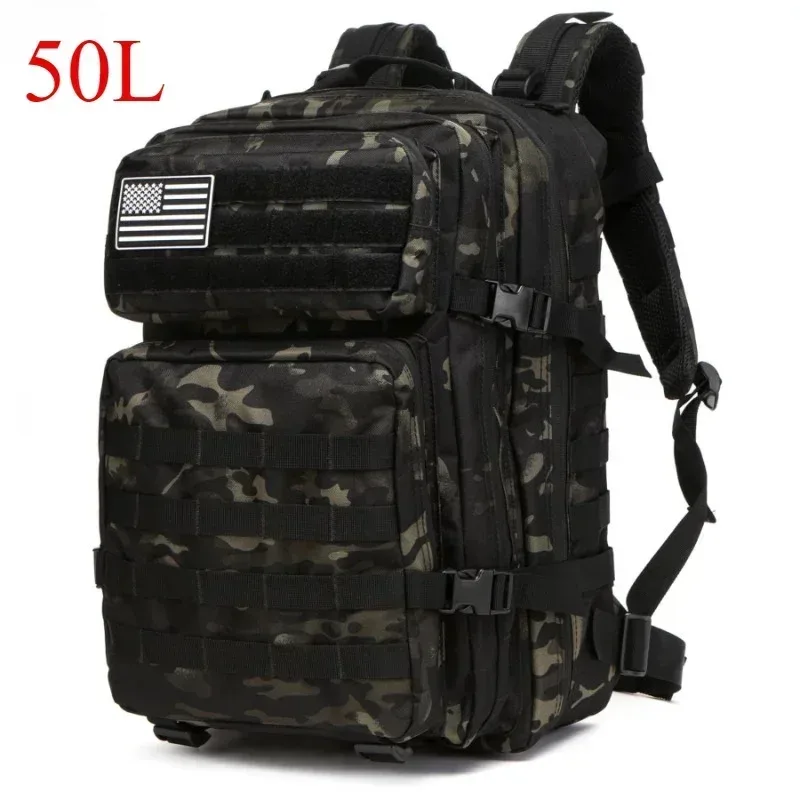 25l/50l sac à dos tactique molle sac sacs de plein air sac à dos pour randonnée camping trekking chasse pêche sacs de sport sacs à dos
