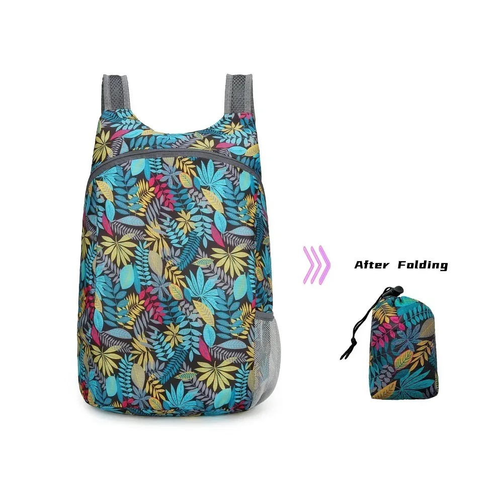 sac à dos de voyage léger pliable, imperméable, portable, sac de rangement extérieur