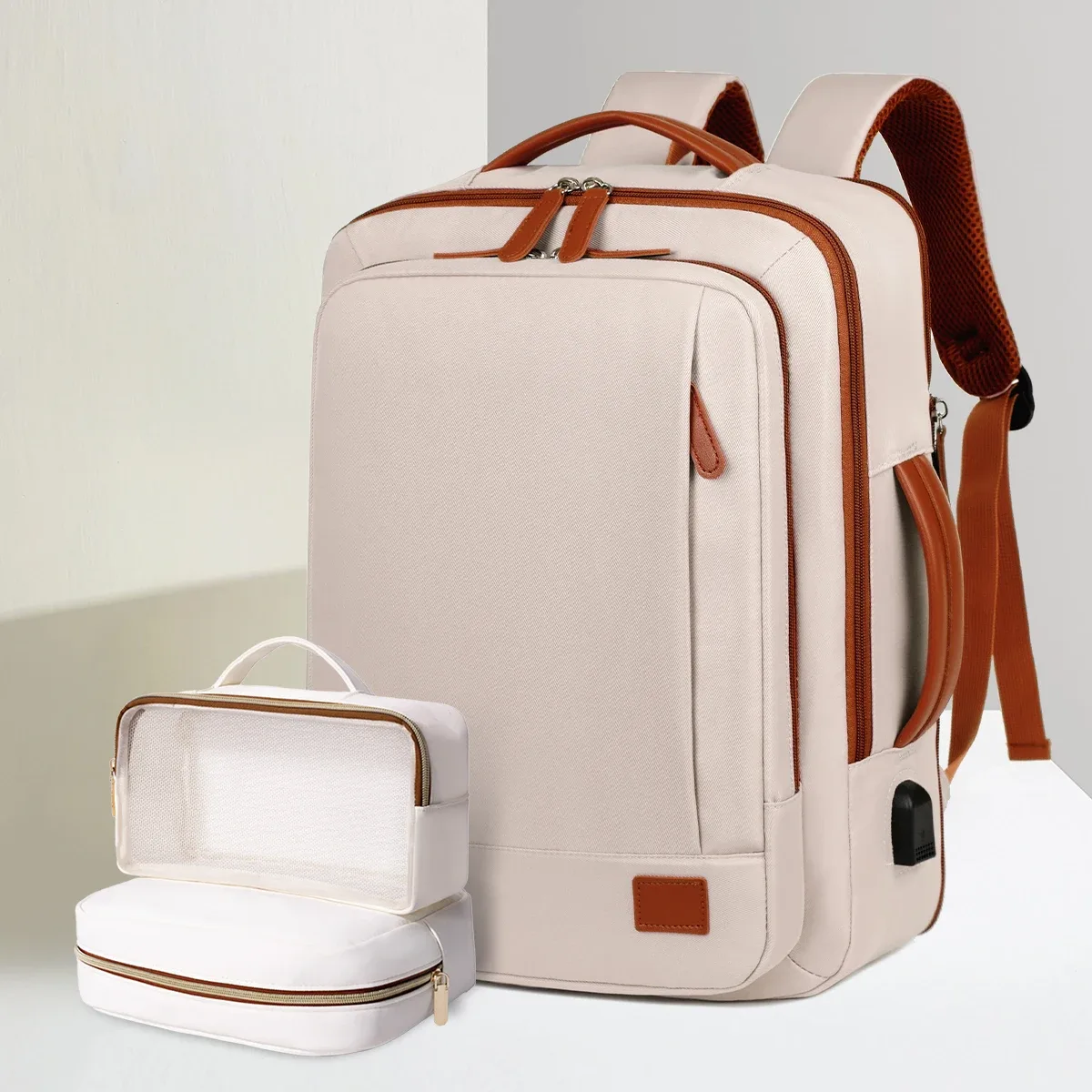 le nouveau sac à dos unisexe pour les voyages d'affaires à courte distance, sac de voyage léger, sac d'école pour ordinateur, combinaison de sacs de rangement