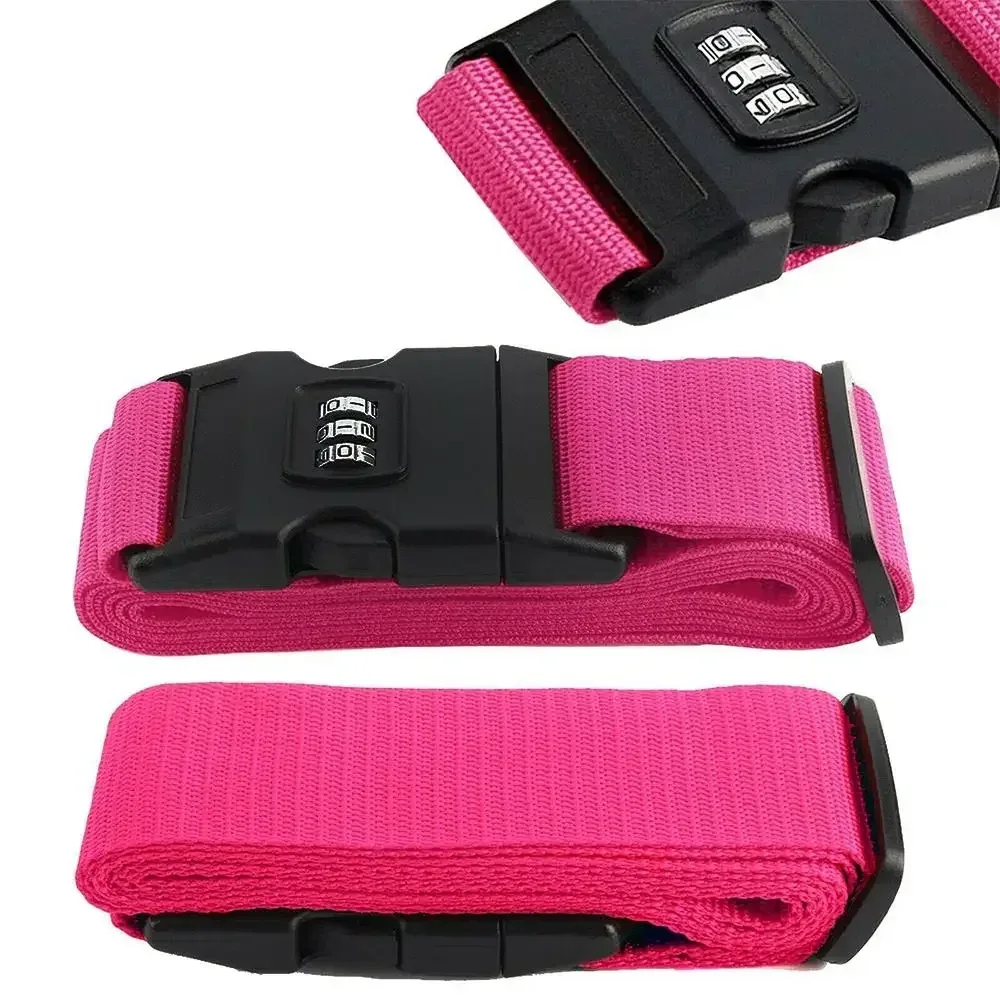 bagage réglable, emballage en un mot, ceinture de bagage, portable, flexible, sûr, voyage essentiel, avec accessoires de bagages