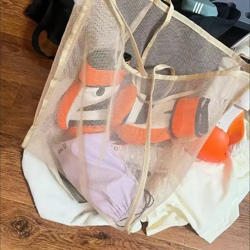 sac de plage, sac de rangement pour enfants, sac de rangement pour la plage et la natation, sac de courses, durable et réutilisable.