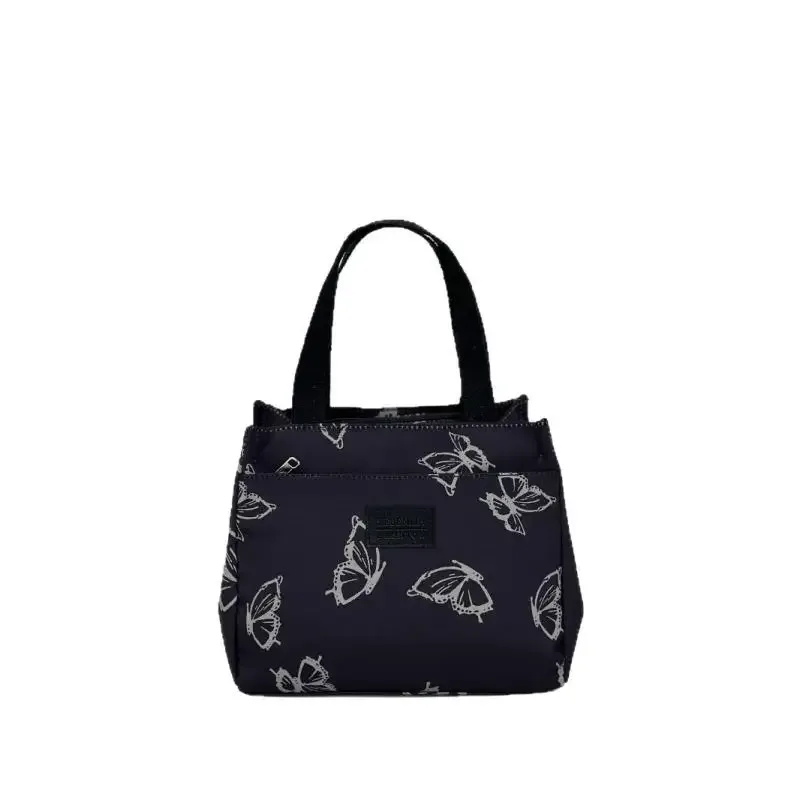 sac à main polyvalent imprimé papillon, sac fourre-tout pour le bureau, les voyages, les pique-niques et les déjeuners